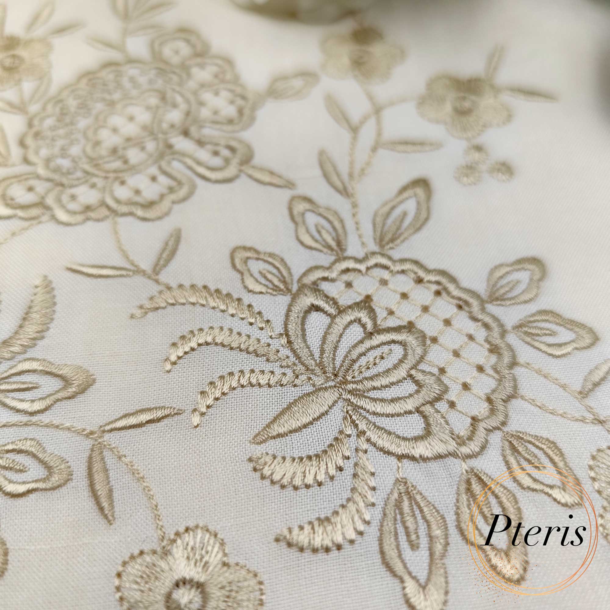 Elegant Vintage Floral Arrangement - Machine Embroidery Design - Image 3