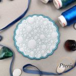 ITH Quilted Nautical Coaster - In-the-Hoop Machine Embroidery Design